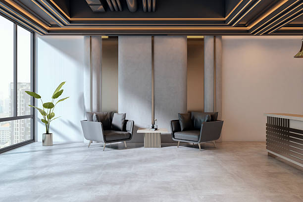Modern neutral paint colors and clean finishes by a painting company in White City, OR.